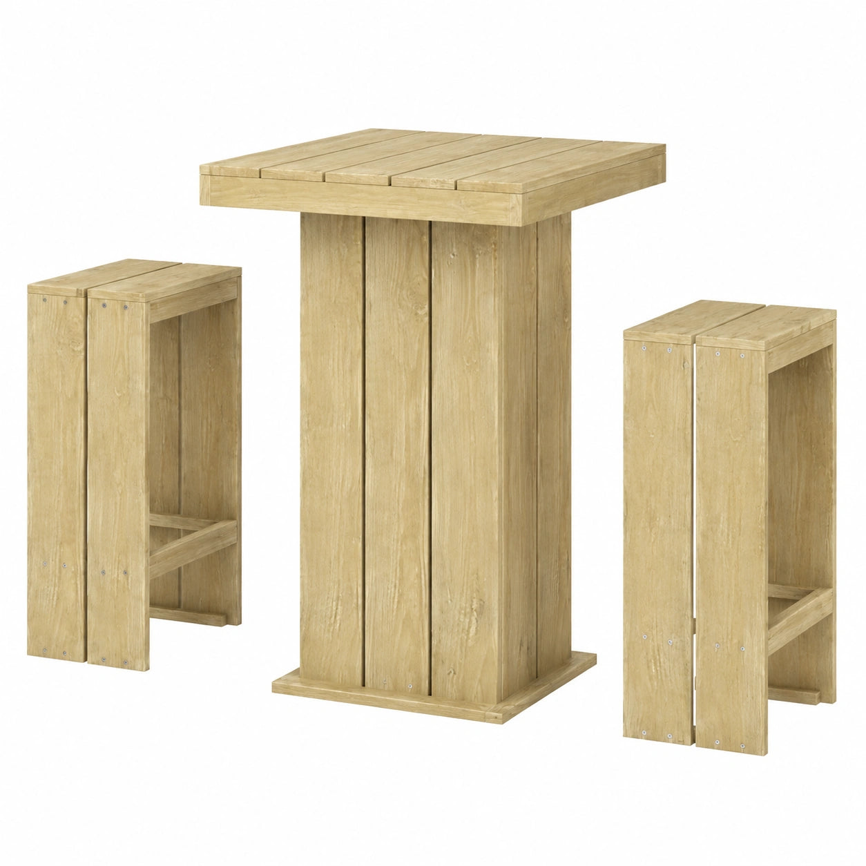 Table, 3 pièces, pour les espaces de vie