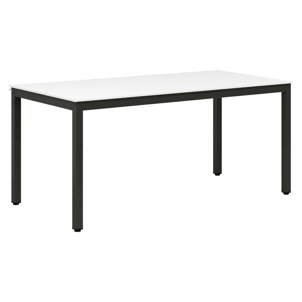 Table à manger, coloris blanc, 180 x 90 x 75 cm, pour la salle à manger