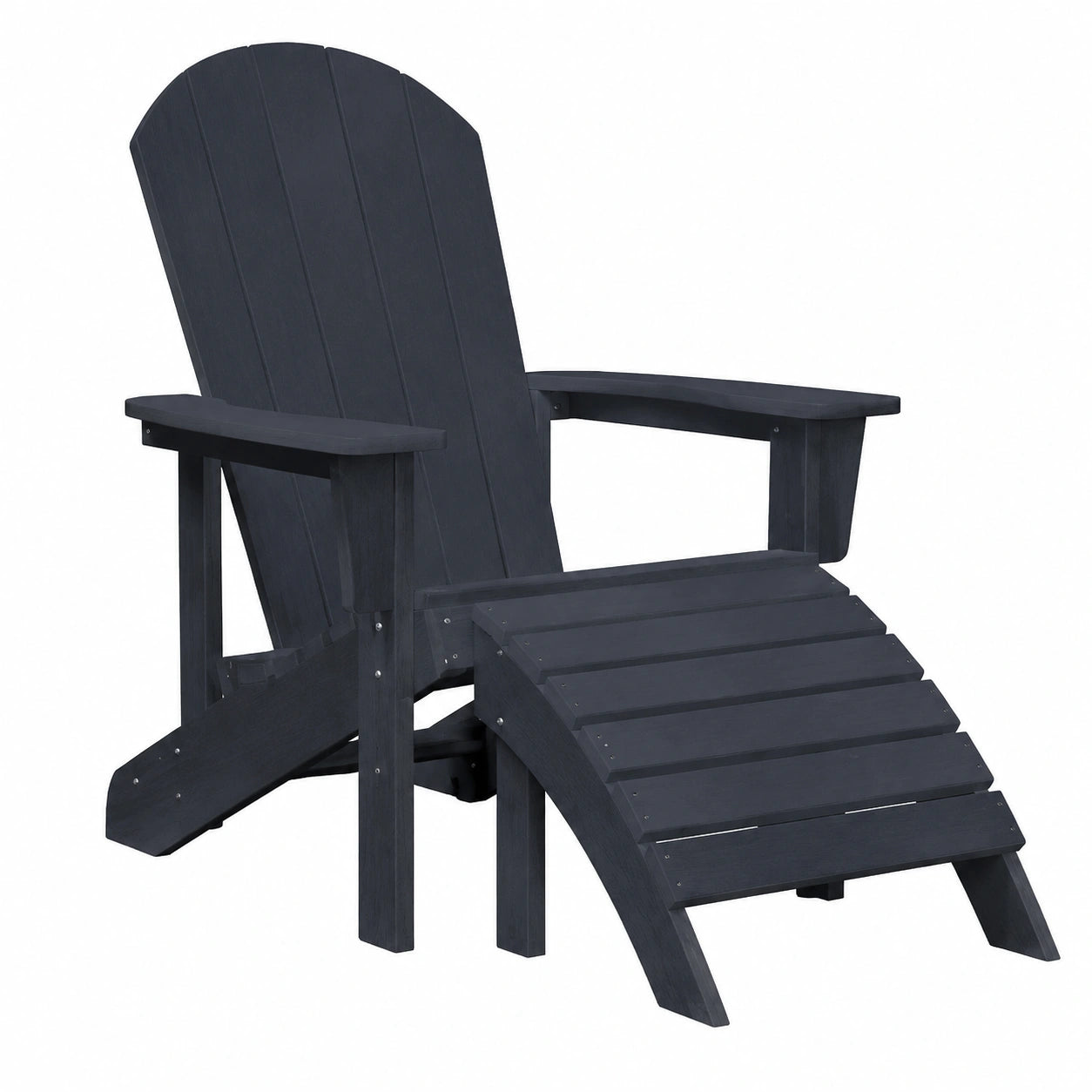 Chaise longue, 3 pièces, coloris bleu, pour la terrasse ou le jardin