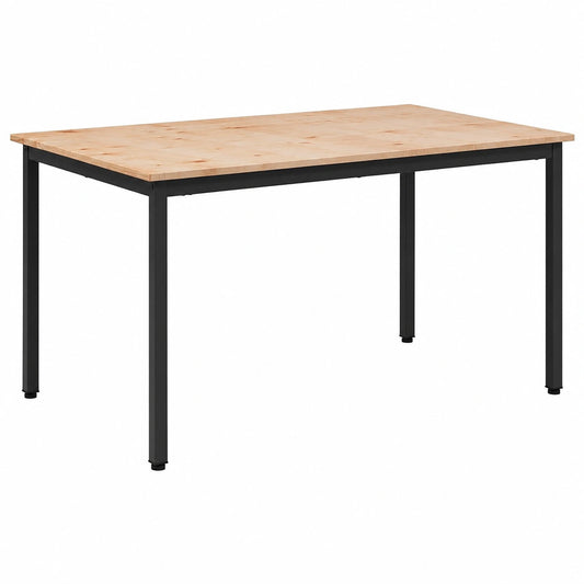 Table à manger, coloris naturel, pour la salle à manger