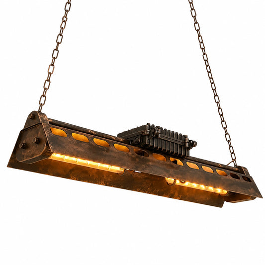 Luminaire suspendu, en métal, pour les espaces intérieurs