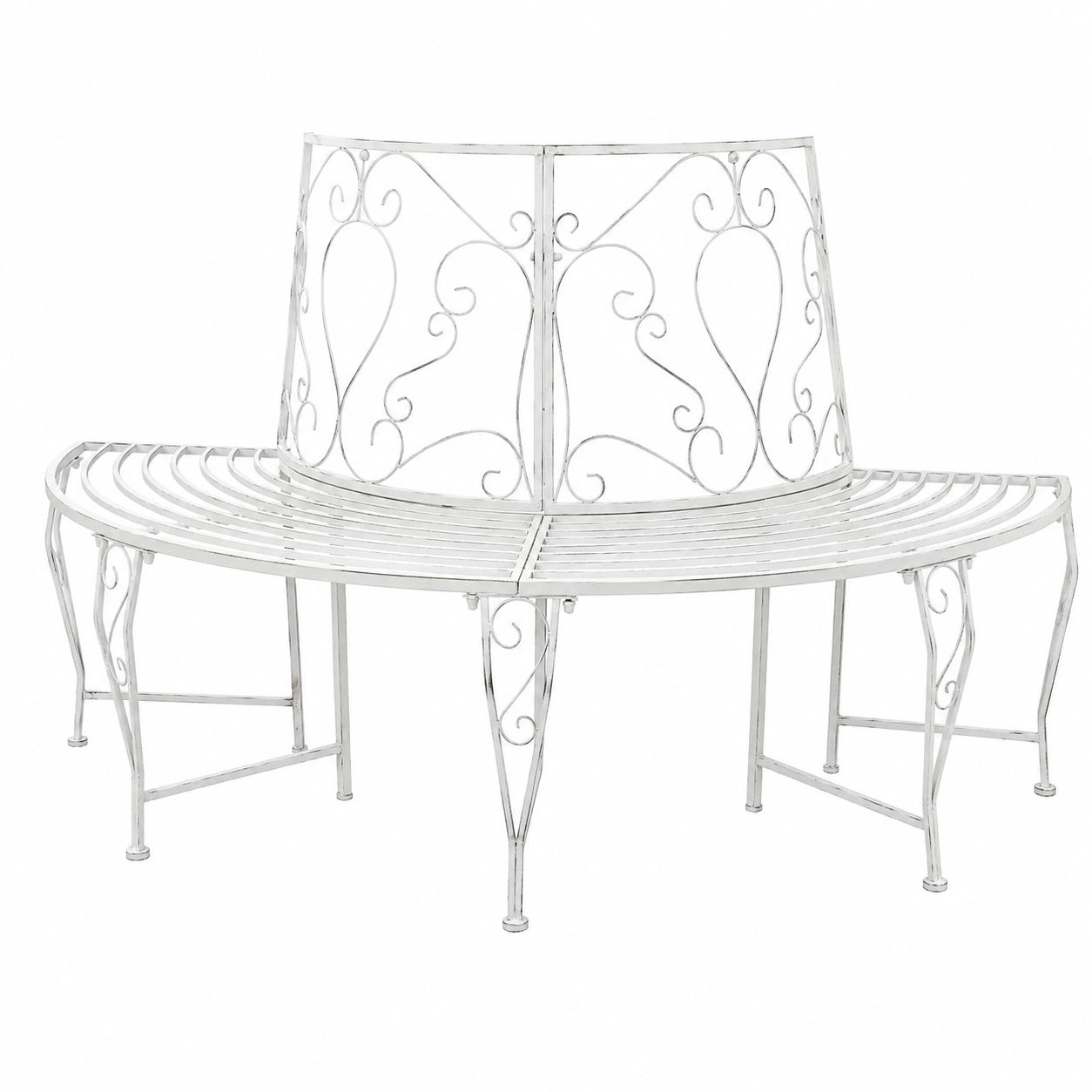 Banc, en acier, 160 x 80 x 89 cm, pour les espaces de vie